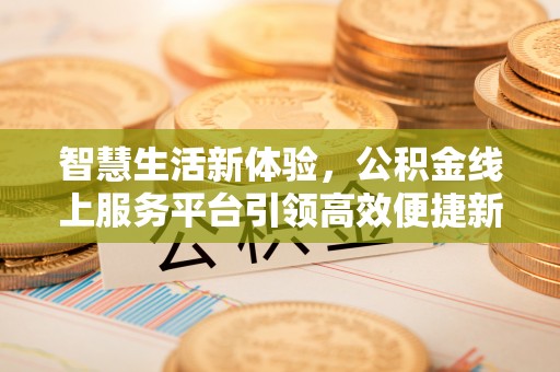 水城智慧生活新体验，公积金线上服务平台引领高效便捷新潮流